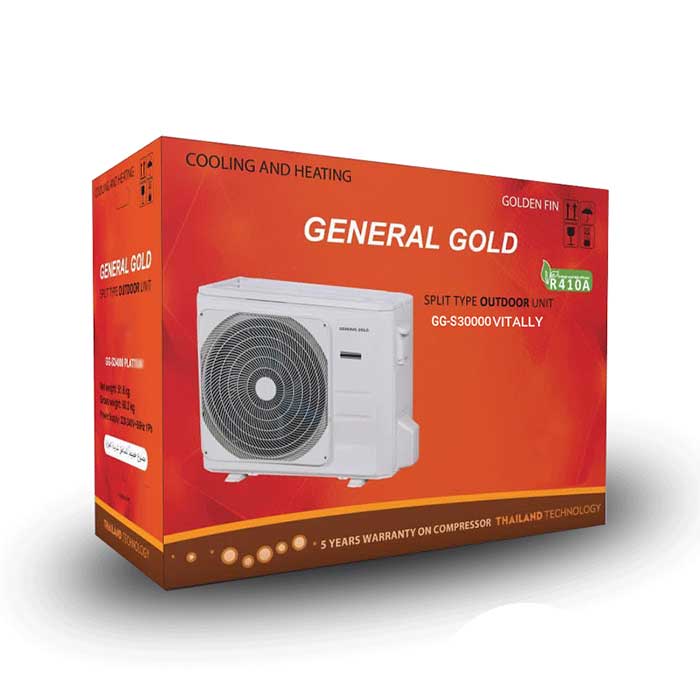 کولر گازی 30000 جنرال ویتالی مدل GG-MS30 VITALLY