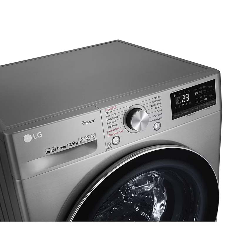ماشین لباسشویی ال جی 10.5 کیلویی مدل V5